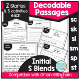 Decodable Reading Passages Initial S Blends- Orton Gilling