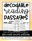 Decodable Reading Passages: Short O
