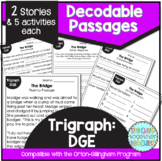 Trigraph DGE Decodable Reading Passages Orton Gillingham a