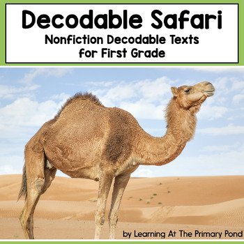 Preview of Decodable Safari Texts |Nonfiction Decodable Passages for 1st Grade| SOR aligned