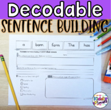 Decodable Sentence Building