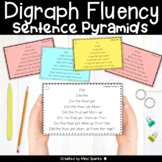 Decodable Sentence Pyramids: Digraphs: th, ch, sh, wh & ck