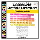 Decodable Sentence Scramblers: Consonant Blends