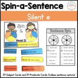 Decodable Sentence Spin: Silent e Words