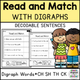 Decodable Sentences | Digraphs CH SH TH CK | Decoding Prac