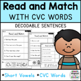 Decodable Sentences | Short Vowels CVC Words | Decoding Pr