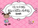 Decodable Sentences!! Spanish