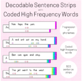 Decodable Sentences with Coded High Frequency Words