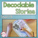 Decodable Stories and Short A Word Family Story Activities