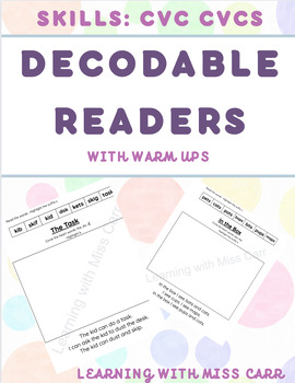 Preview of Decodable Stories Pack 2