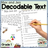 Decodable Text With Activities in Phonics and Comprehensio