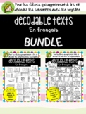 Decodable Texts En français (SOR-Inspired) Little Readers BUNDLE