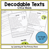 Decodable Readers | CVCe Silent E Words | First Grade Set 7