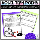 Decodable Vowel Teams Science of Reading Aligned Poems