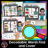 Decodable Words Find and Cover