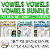 Decodable Words Long and Short Vowels Words and Sentences 