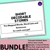 Decodable Words and Short Stories- BUNDLE!