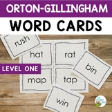 Decodable Words for Orton-Gillingham Lessons Bundle Level 1