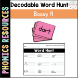 Decodable Write the Room Word Hunt: Bossy r