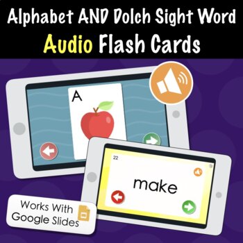 Decode 220 Dolch Sight Word Alphabet Flash Cards - Google Slides and ...
