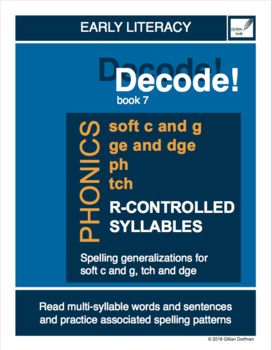 Preview of Decode! Book 7: R-controlled Syllables