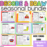 Decode and Draw Seasonal & Holiday Bundle Digraphs & Blend