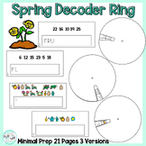 Decoder Ring Spring | Garden Code Breaker Occupational Therapy