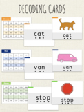 Decoding Activity Cards (Differentiated)