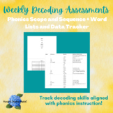 1st Grade Decoding Assessment with Aligned Phonics Scope a