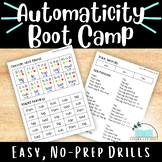 Decoding Automaticity Bootcamp! No Prep Drills to build fluency!