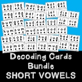 Decoding Cards BUNDLE - ALL Short Vowels