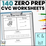 Decoding & Spelling CVC Words Practice - Zero Prep & Scien