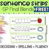 FREE Final Consonant Blends Decodable Sentences for Ending