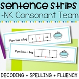 Decodable Sentences for Ending -NK Teams | Final Consonant