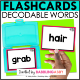 Decoding Flashcards CVC CVCe Word Patterns - Taskcards