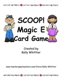 Decoding Magic E  and Short Vowel Phonics Reading Card Game