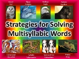 Strategies for Decoding Multisyllabic Words Bookmarks FREEBIE