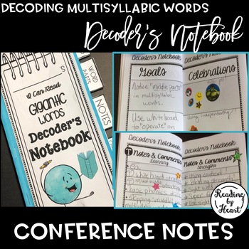 Preview of Decoding Multisyllabic Words DECODING CONFERENCE NOTES BOOKLET