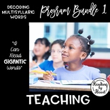 Decoding Multisyllabic Words PROGRAM BUNDLE 1: TEACHING