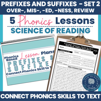 Preview of Decoding Multisyllabic Words Prefixes and Suffixes Phonics Intervention - LETRS