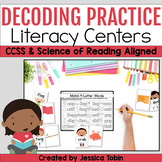 Decoding Practice Centers and Recording Worksheets - Decod