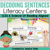Decoding Sentences Centers and Recording Worksheets - Deco