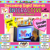 Decoding Sight Words "Interactive" Phonics Practice (w/aud