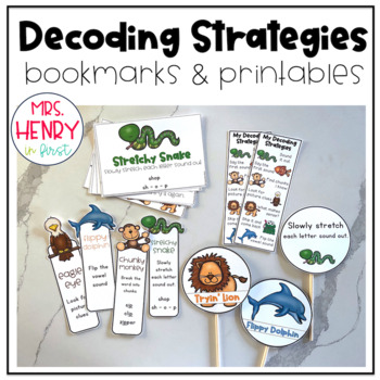 Decoding Strategies by Samantha Henry | Teachers Pay Teachers