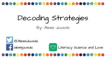 Preview of Decoding Strategies