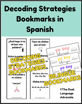 Preview of Decoding Strategies Spanish Bookmarks