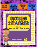 Decoding Strategies:  Posters, Chart and Notebook Entry