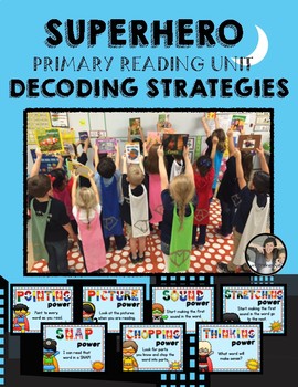 Preview of Reading Strategies Decoding with Superheroes