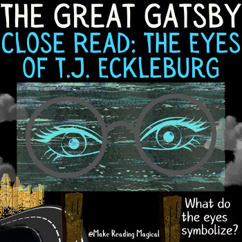 Preview of Decoding The Eyes of Dr TJ Eckleburg: The Great Gatsby