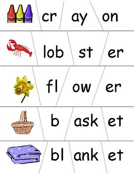 Decoding Words Through CHUNKING by KRIS RUSHING TpT